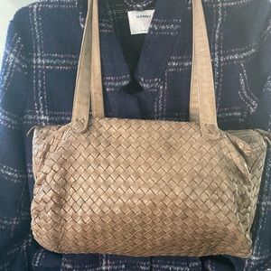 Bottega Veneta Vintage Intercciato Shoulder Bag